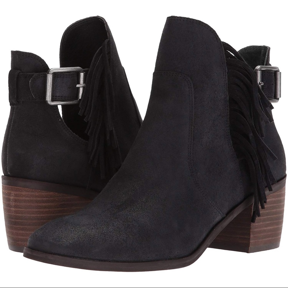 Lucky Brand Makenna Fringe Boots